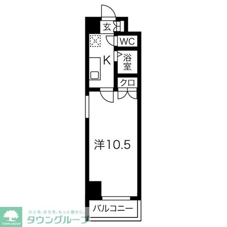 プログレッソ岩塚の物件間取画像